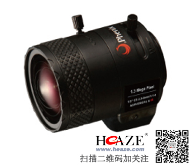 PVT29D14IR-M凤凰2.9-8mm自动光圈百万像素镜头